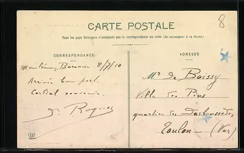 AK Mauléon, Le Pont dans L`Interieur du Village, Le Pont du Palouman