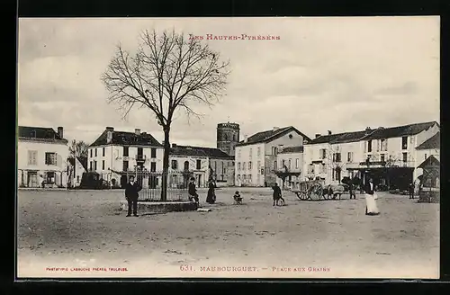 AK Maubourguet, Place aux Grains