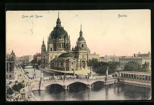 AK Berlin, Dom mit Spree