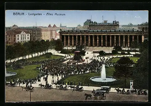 AK Berlin, Lustgarten, Altes Museum