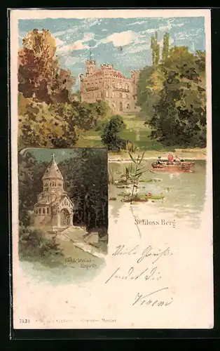 AK Berg, Schloss Berg mit Gedächtniskapelle