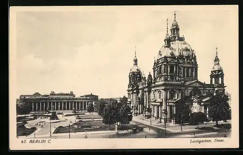 AK Berlin, Lustgarten und Dom
