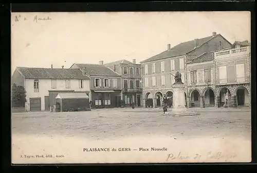 AK Plaisance du Gers, Place Nouvelle