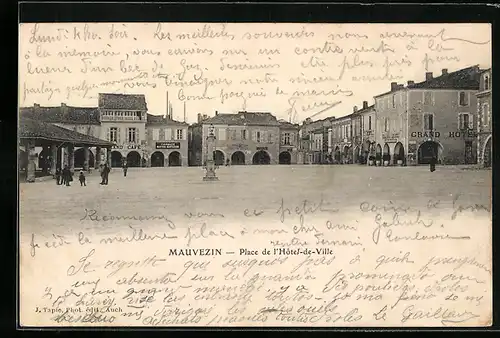 AK Mauvezin, Place de l`Hotel-de-Ville