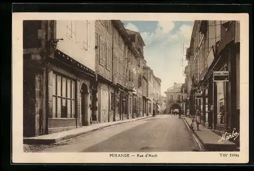AK Mirande, Rue d`Auch