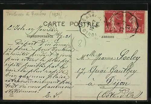 AK L`Isle-en-Jourdain, La Mairie