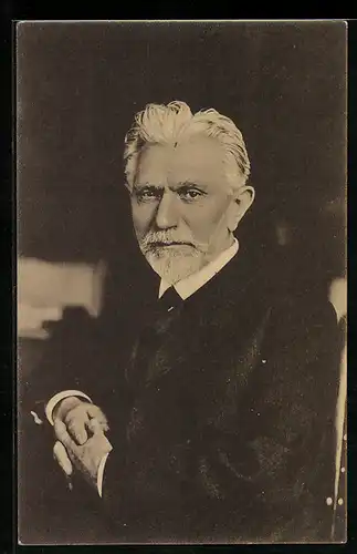 AK August Bebel, Mitglied des Reichstags, Arbeiterbewegung