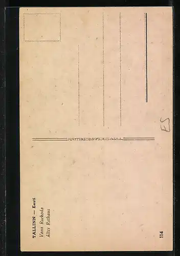 AK Tallinn, Altes Rathaus