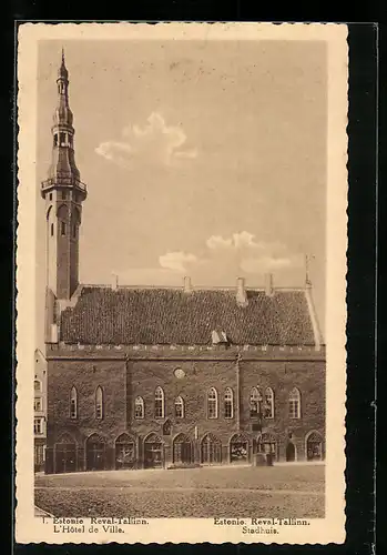 AK Reval-Tallinn, L` Hotel de Ville, Stadhuis