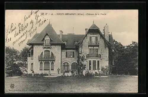 AK Pouzy-Mézangy, Château de la Presle