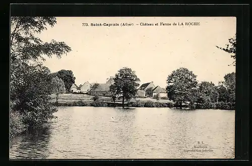 AK Saint-Caprais, Château et Ferme de La Roche