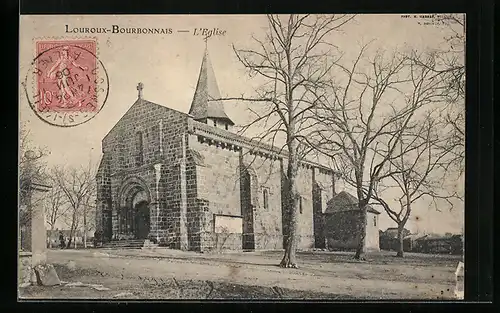 AK Louroux-Bourbonnais, L`Eglise