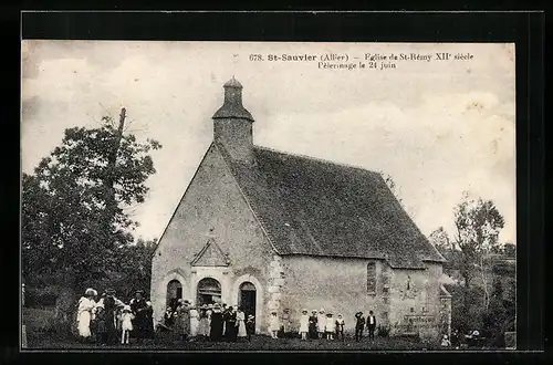 AK St-Sauvier, Eglise de St-Rémy XIIe siècle