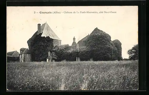 AK Courcais, Château de La Forêt-Mauvoisin, Côté Nord-Ouest