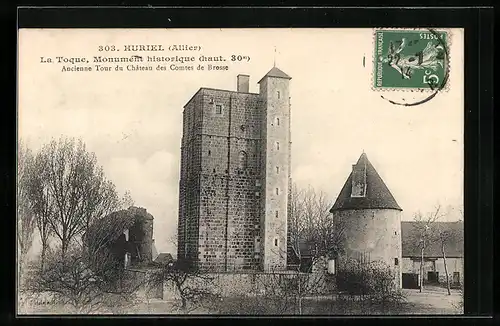 AK Huriel, La Toque, Monument historique