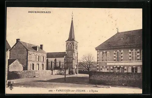AK Varennes-sur-Tèche, L`Eglise