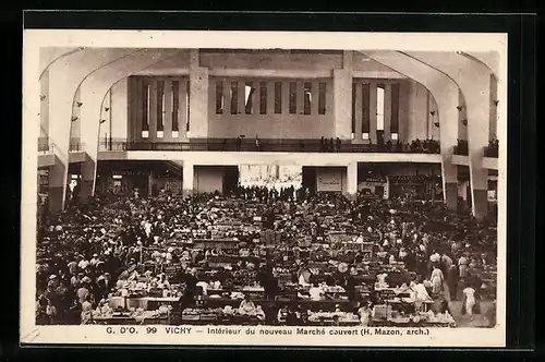 AK Vichy, Intérieur du nouveau Marché couvert