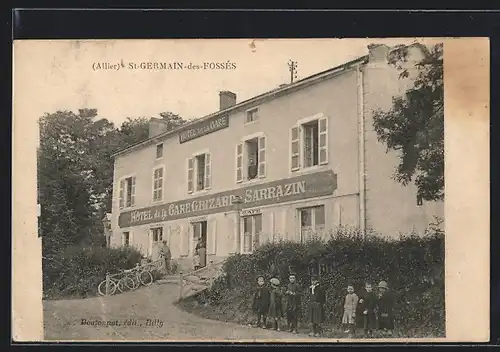 AK St-Germain-des-Fossés, Hotel de la Gare