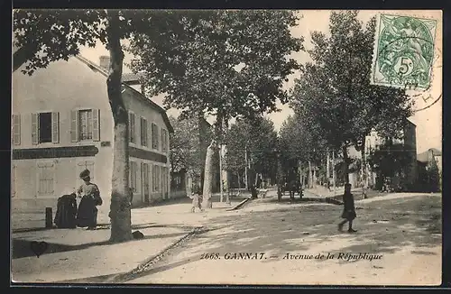 AK Gannat, Avenue de la République