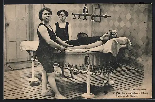 AK Néris-les-Bains, Massage de Dames