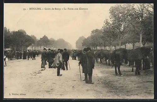 AK Moulins, Cours de Bercy, La Foire aux Chevaux