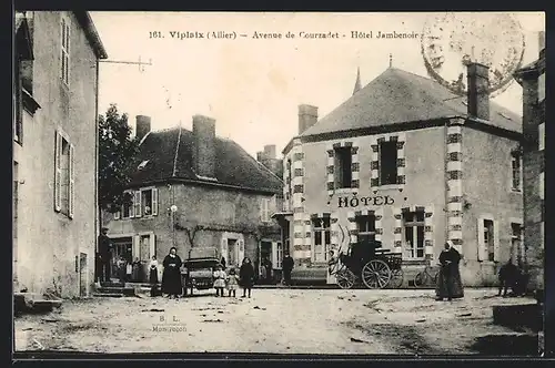 AK Viplaix, Avenue de Courzadet, Hotel Jambenoir
