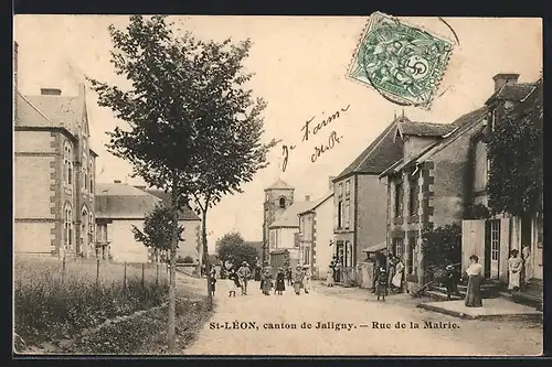 AK St-Léon, Rue de la Mairie