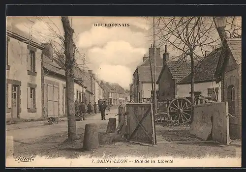 AK Saint-Léon, Rue de la Liberté