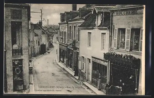 AK Lurcy-Lévy, Rue de Levy