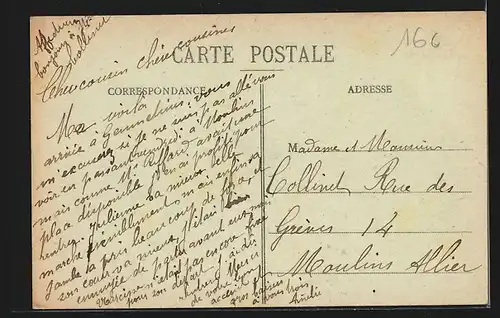 AK Lurcy-Lévy, Rue de Levy