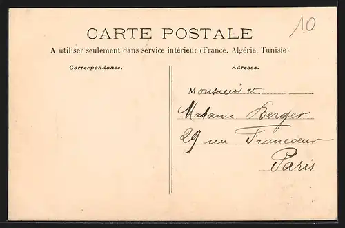 AK Saint-Léopardin-d`Augy, Le Porche de l`ancienne Eglise