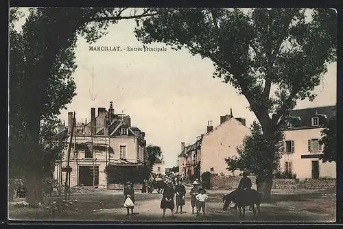 AK Marcillat, Entrée principale