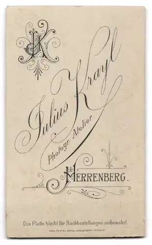 Fotografie Julius Krayl, Herrenberg, Junge Dame im Kleid