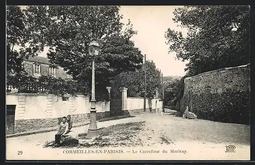 AK Cormeilles-en-Parisis, Le Carrefour du Martray