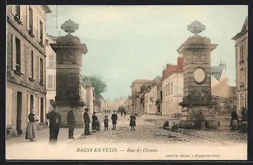 AK Magny-en-Vexin, Rue de Crosne