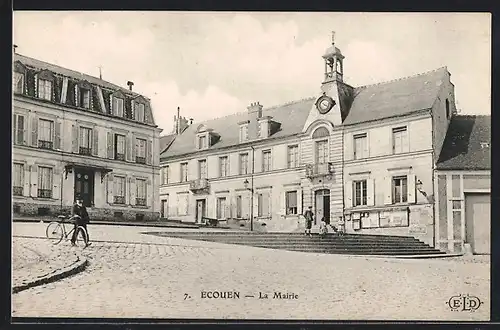 AK Ecouen, La Mairie