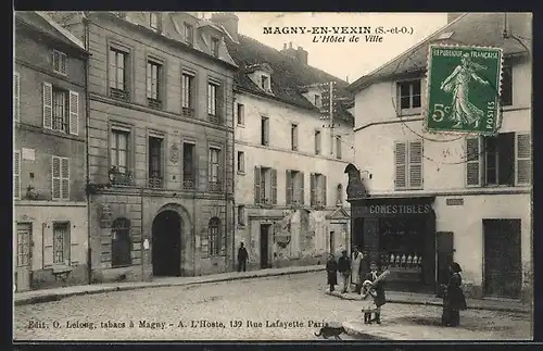 AK Magny-en-Vexin, L`Hôtel de Ville
