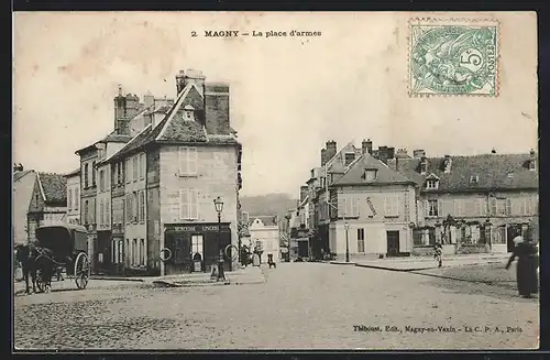 AK Magny, La place d`armes