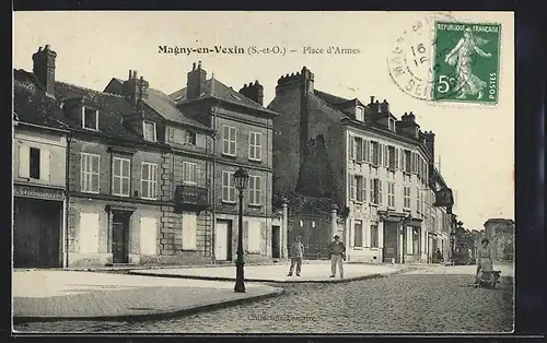 AK Magny-en-Vexin, Place d`Armes