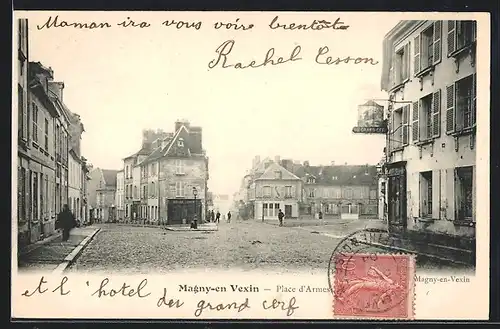 AK Magny-en-Vexin, Place d`Armes