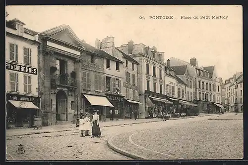 AK Pontoise, Place du Petit Martroy