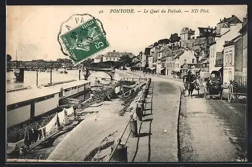 AK Pontoise, Le Quai du Pothuis