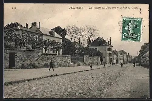 AK Pontoise, la recette des finances et la rue de Gisors