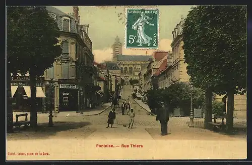 AK Pontoise, Rue Thiers
