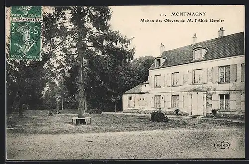 AK Montmagny, Maison des Oevres de M. l`Abbaé Garnier