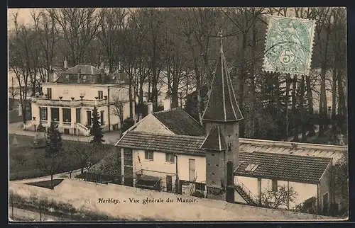 AK Herblay, Vue generale du Manoir