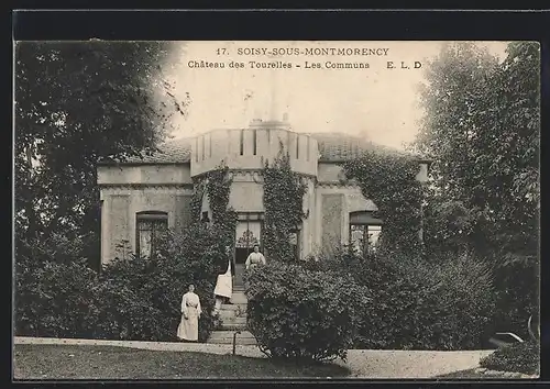 AK Soisy-sous-Montmorency, Chateau des Tourelles, Les Communs