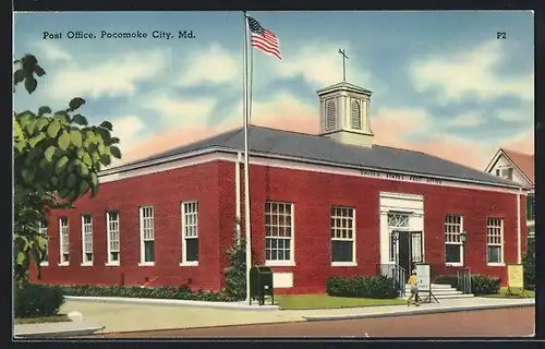 AK Pocomoke City, MD, Post Office