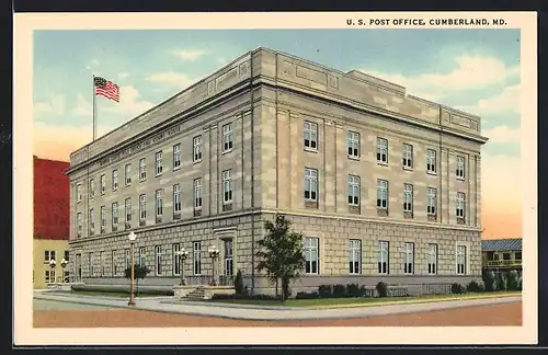AK Cumberland, MD, US Post Office