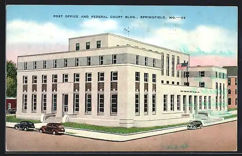 AK Springfield, MO, Post Office and Federal Court Building